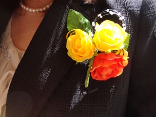 いろどりがきれいでした。親子で作ったと言います。